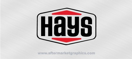 Hays Decals - Pair (2 pieces)